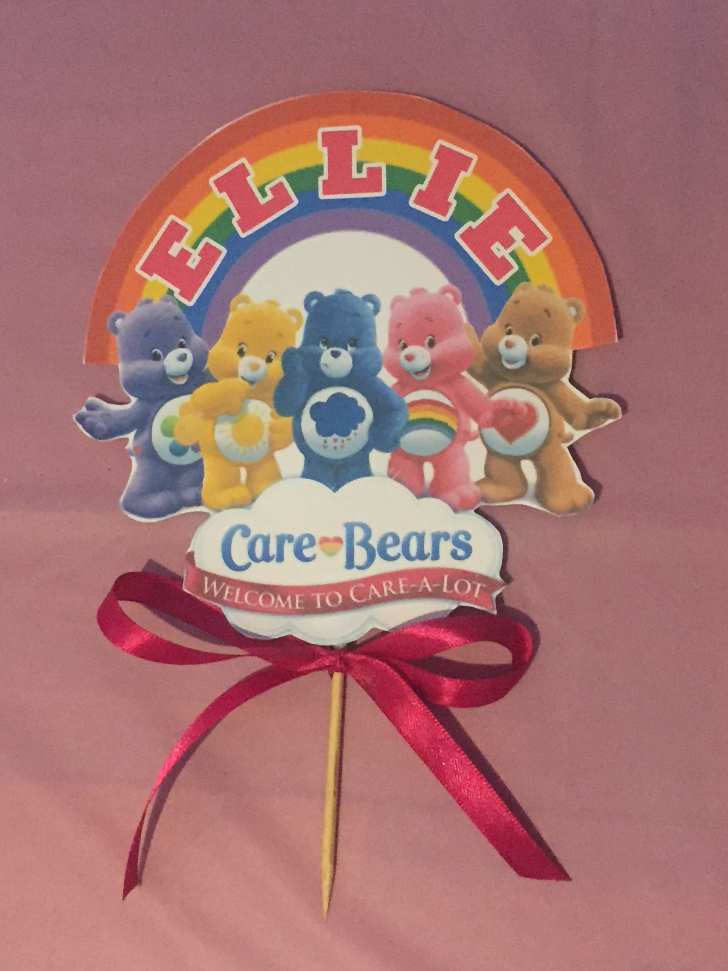 cake topper care bears