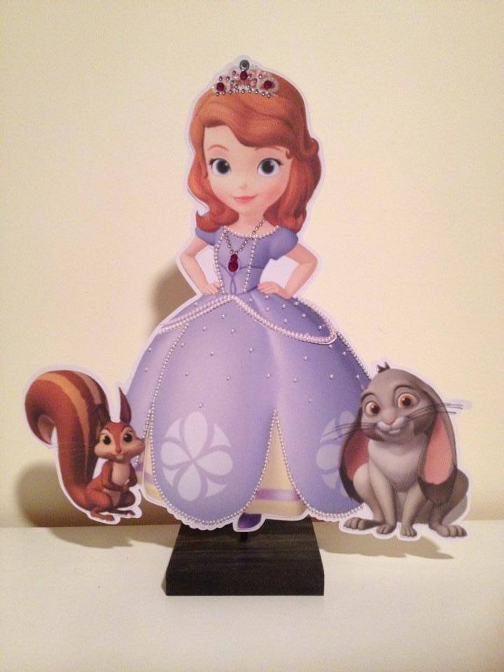 Sofia the First Centerpieces