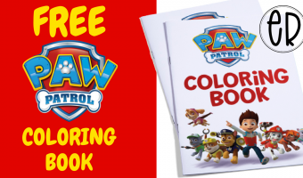 Paw Patrol Coloring Activity Book | FREE to use