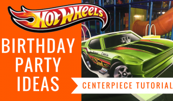 FREE Hot Wheels Centerpiece | Birthday Party Ideas | Tutorials Included