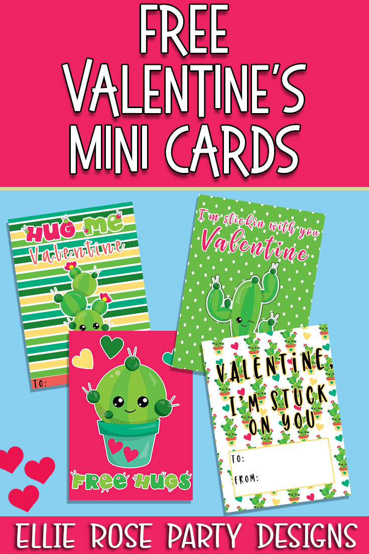 FREE MINI VALENTINE DAY CARDS FOR KIDS