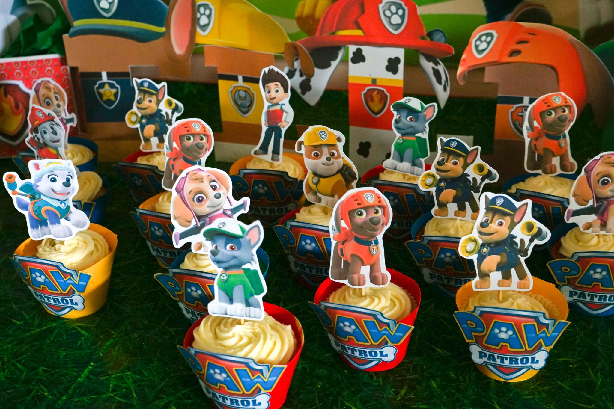Paw Patrol Cupcake Toppers