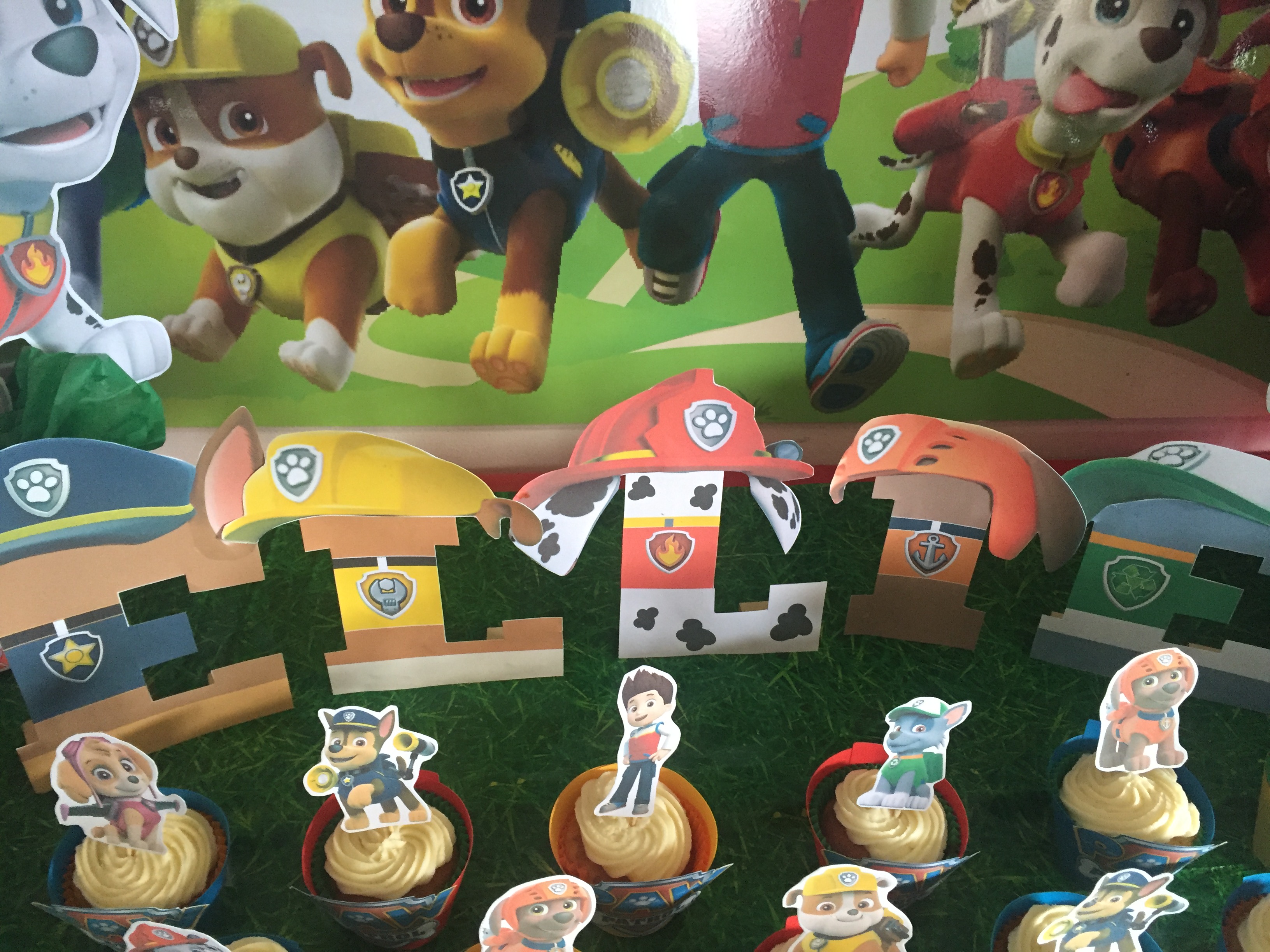 How to make paw patrol party decorations