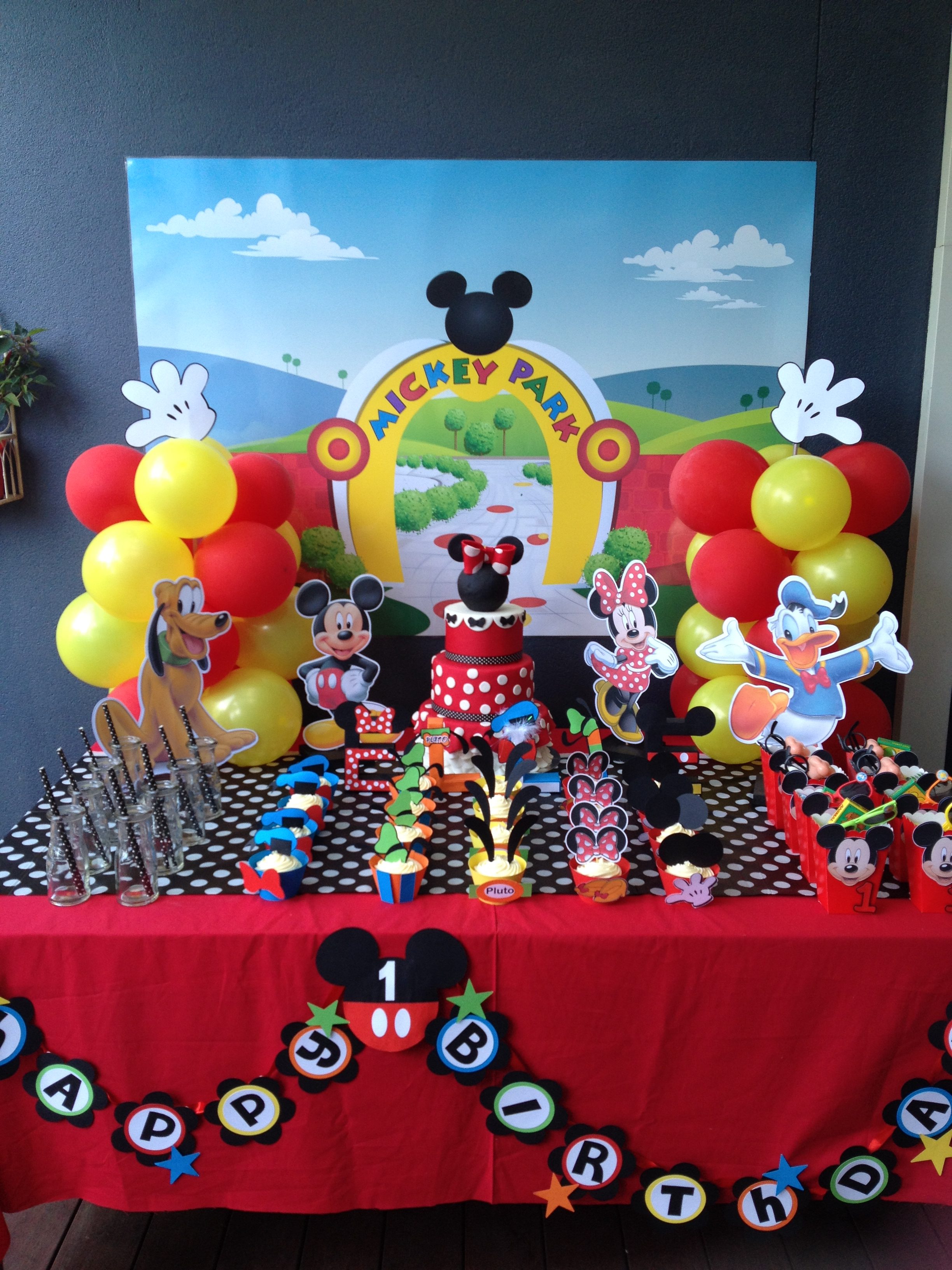 Mickey Mouse Clubhouse Birthday Party Decorations ...