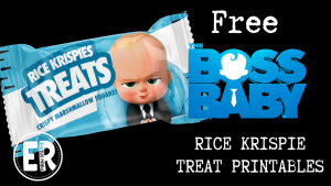 FREE BOSS BABY RICE KRISPIE TREATS PRINTABLE