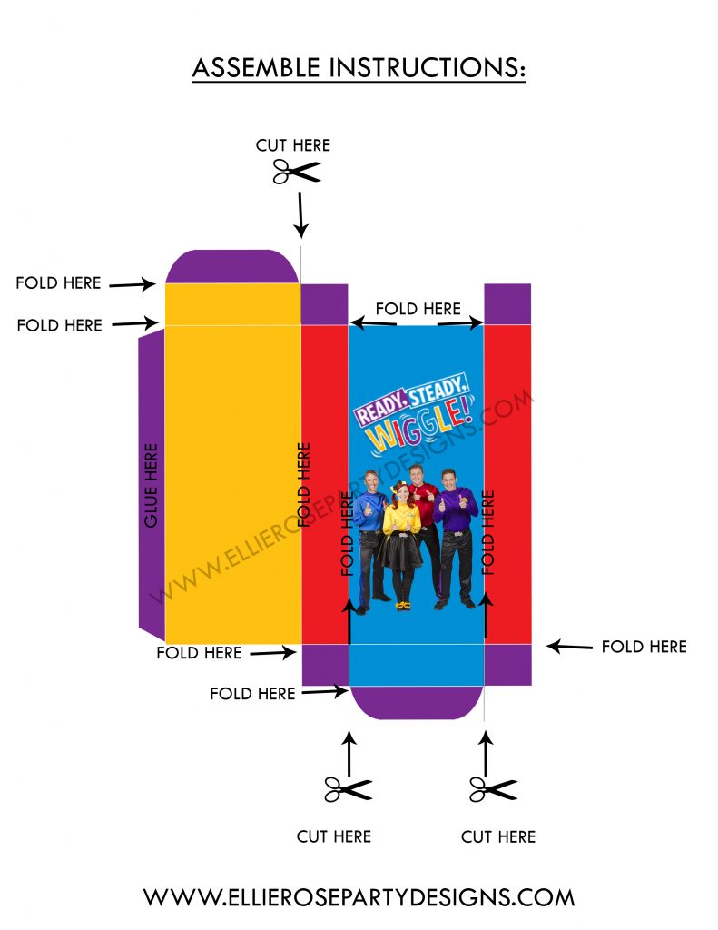 THE WIGGLES CRAYONE BOX ASSEMBLE