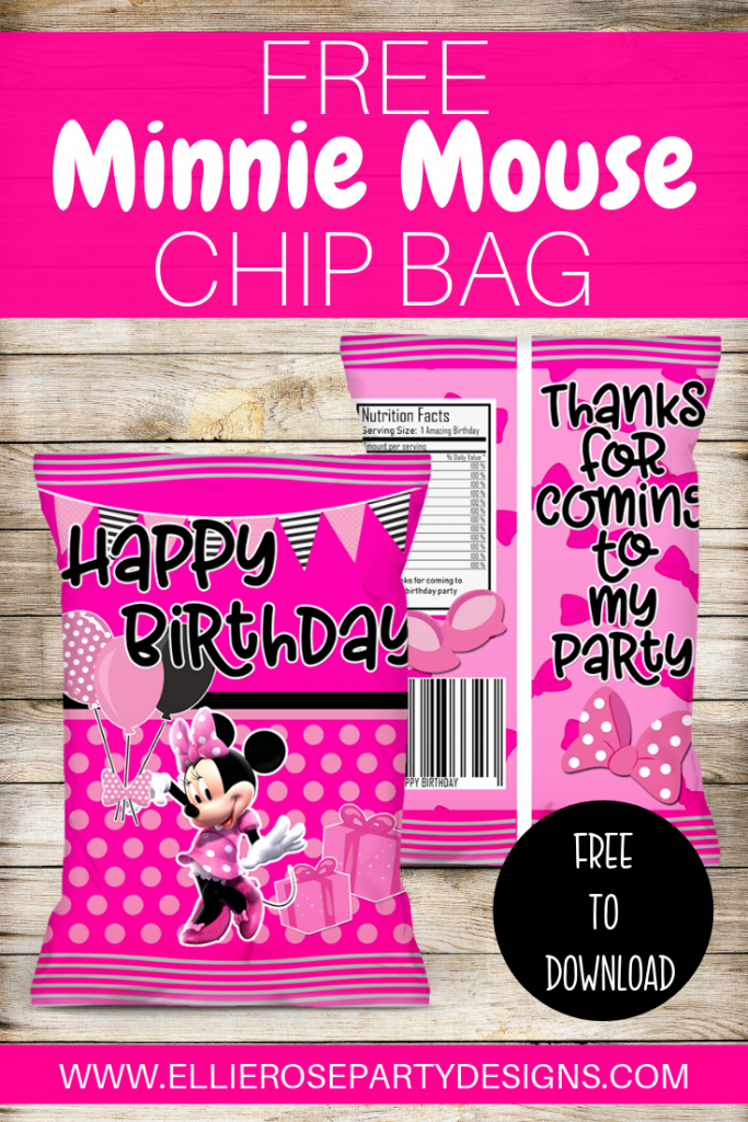 Minnie Mouse party favors